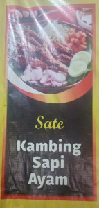 uemkaem-Sate kambing sapi ayam