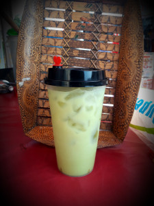 uemkaem-Green tea latte