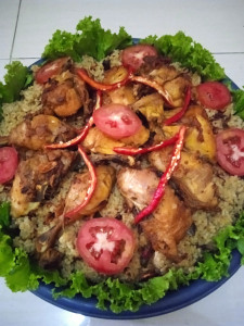 uemkaem-Nasi kebuli ayam bakar